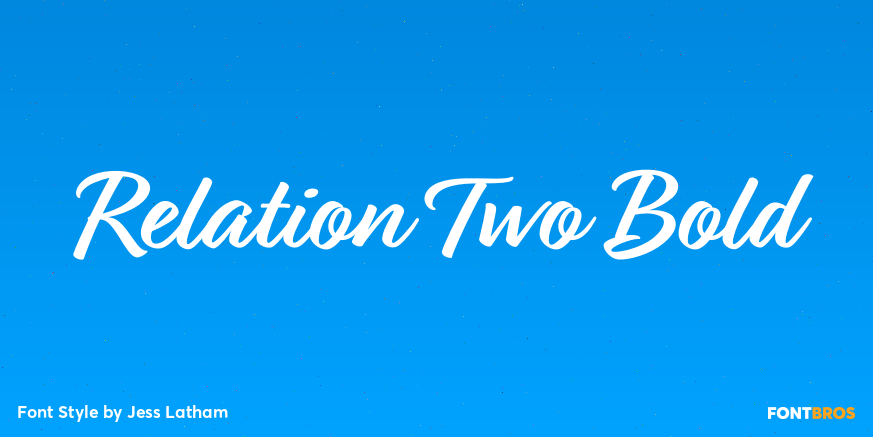 Relation Two Bold Poster