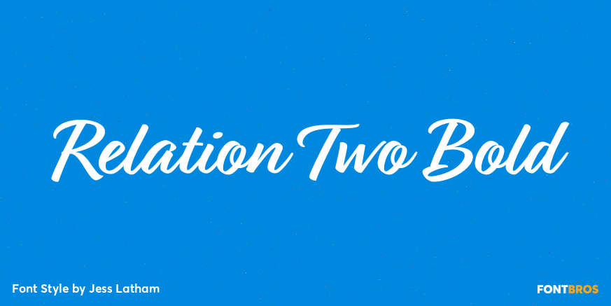 Relation Two Bold Poster