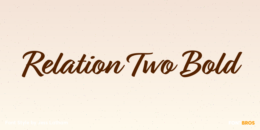 Relation Two Bold Poster