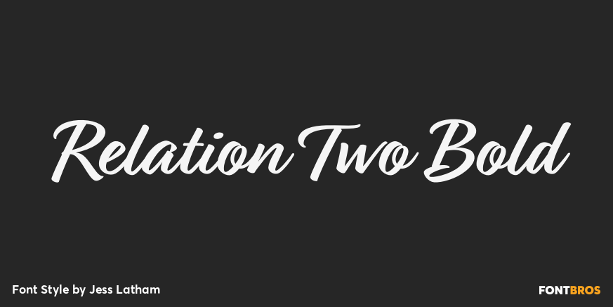 Relation Two Bold Poster