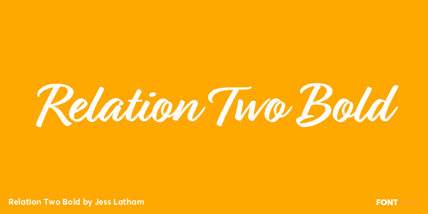 Relation Two Bold Poster