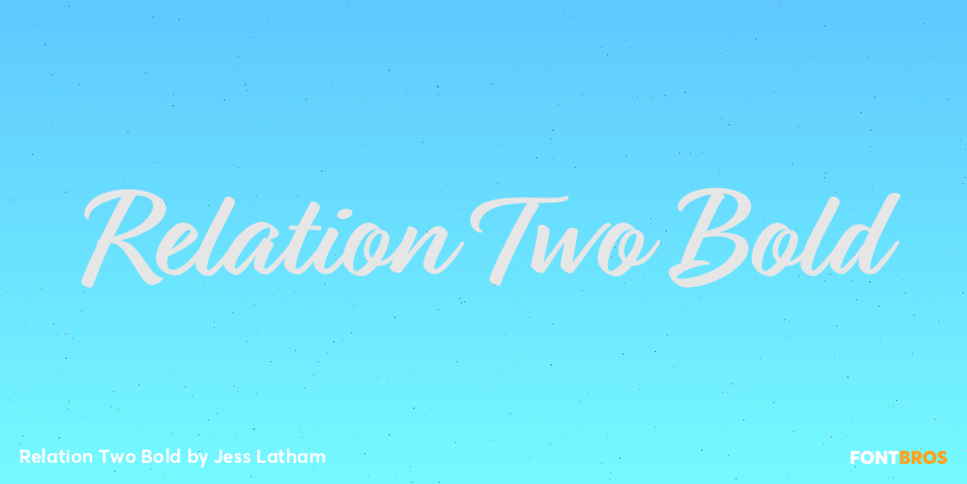 Relation Two Bold Poster