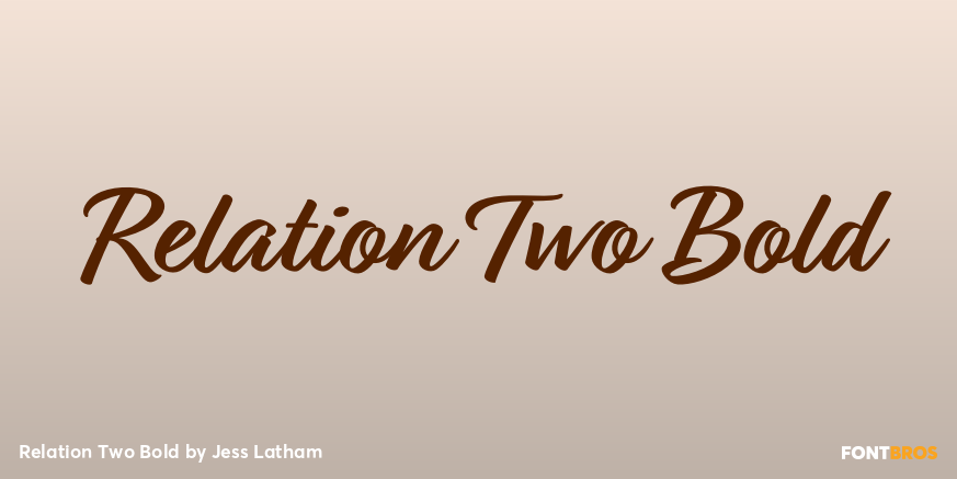 Relation Two Bold Poster