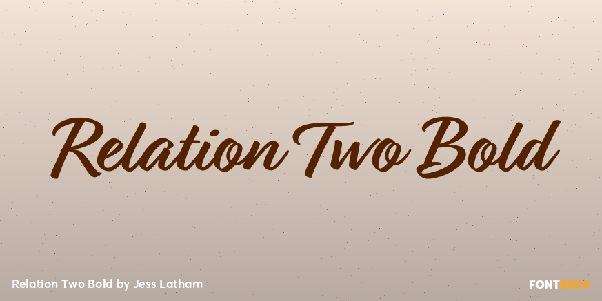 Relation Two Bold Poster