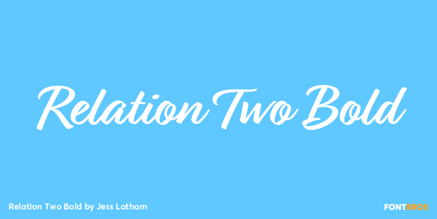 Relation Two Bold Poster