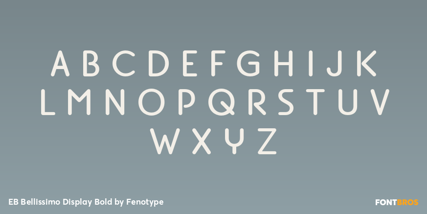 EB Bellissimo Display Bold Font Poster #1