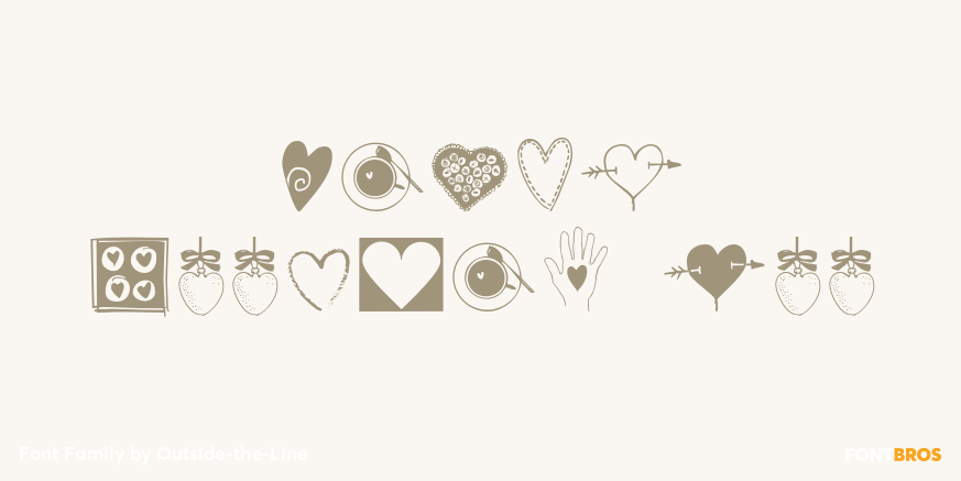 Heart Doodles Too Poster
