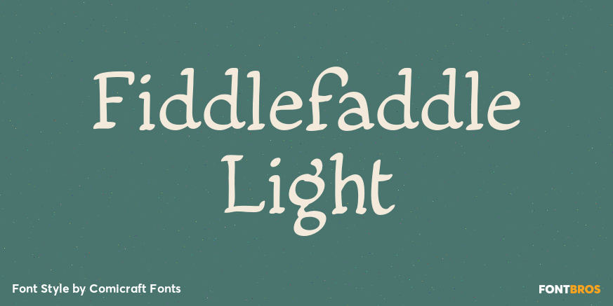 Fiddlefaddle Light Poster
