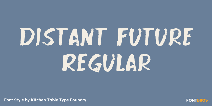 Distant Future Regular Poster