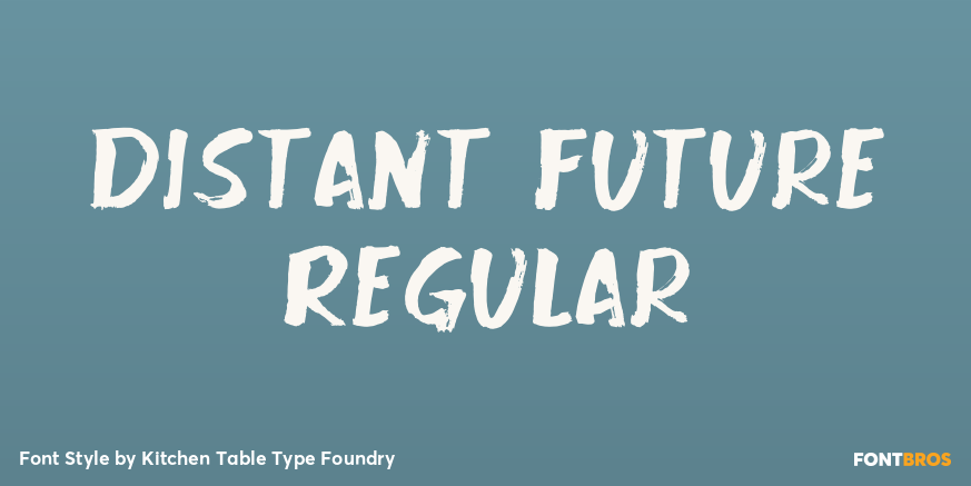 Distant Future Regular Poster