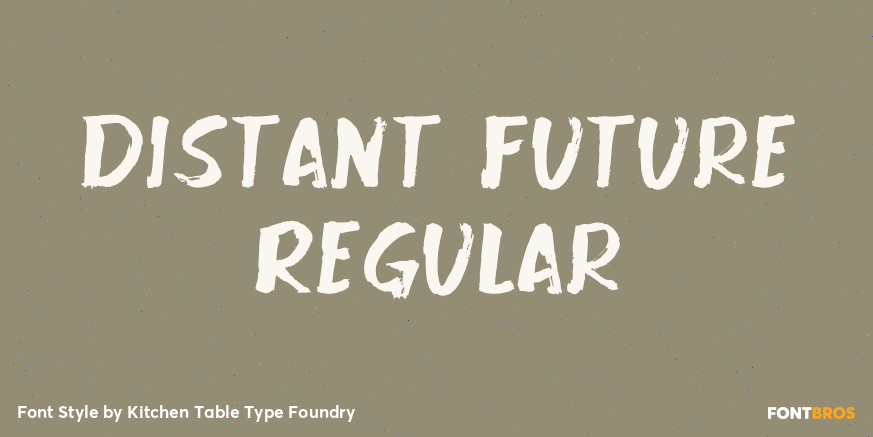 Distant Future Regular Poster