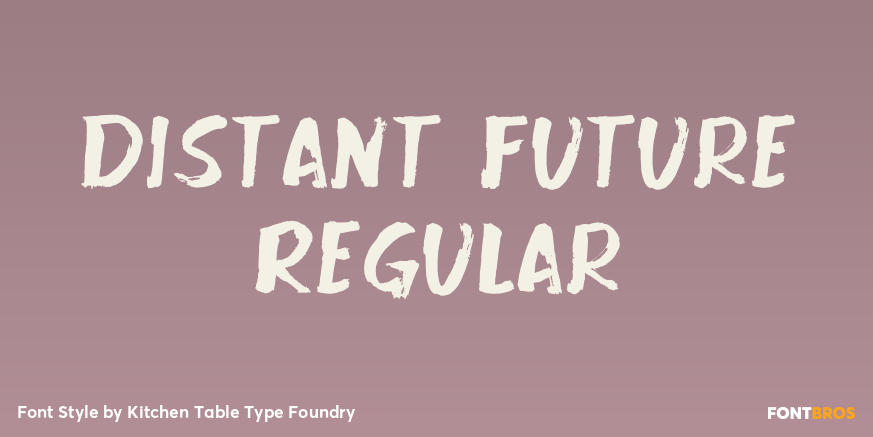 Distant Future Regular Poster