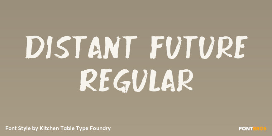 Distant Future Regular Poster