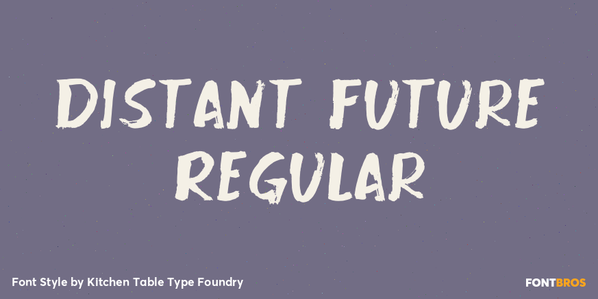 Distant Future Regular Poster