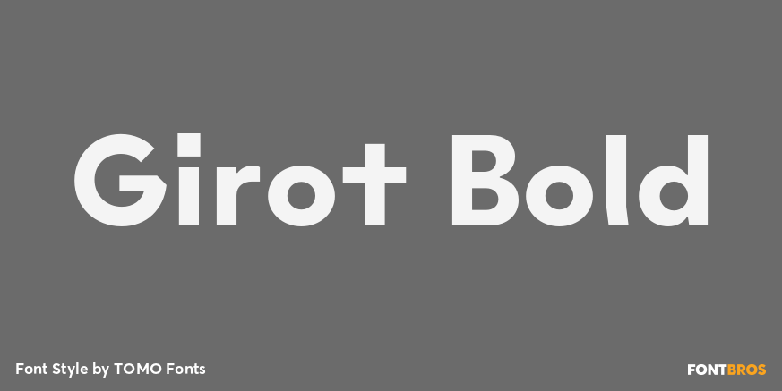 Girot Bold Poster