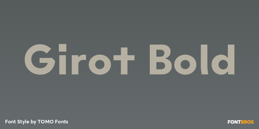 Girot Bold Poster