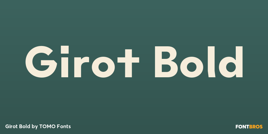 Girot Bold Poster