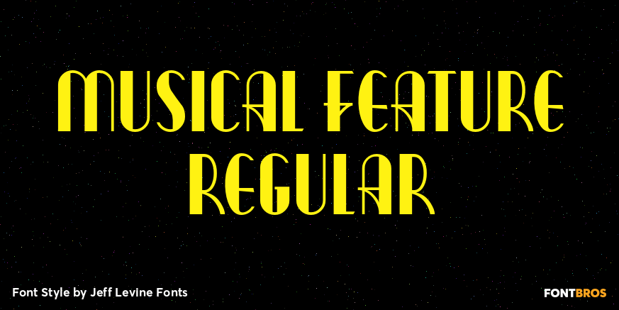 Musical Feature Regular Poster