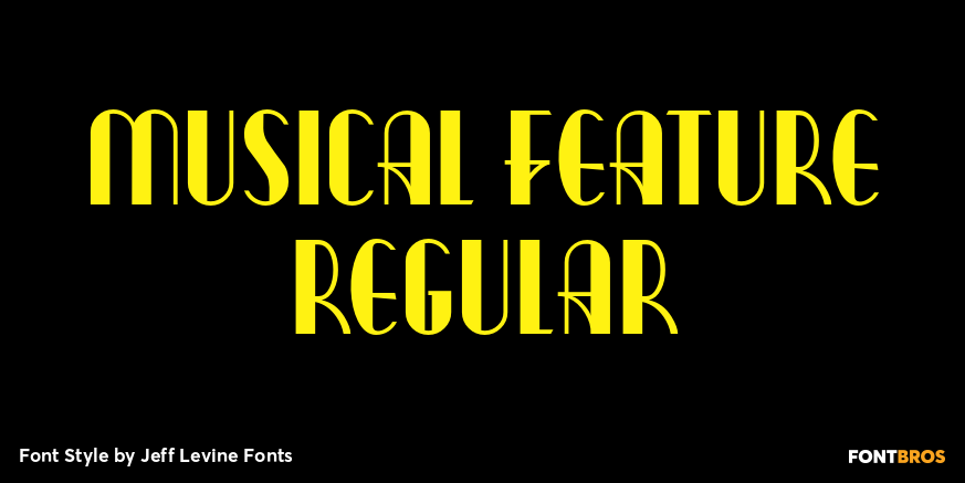 Musical Feature Regular Poster