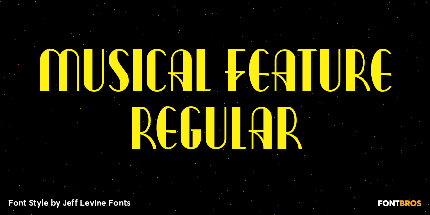 Musical Feature Regular Poster