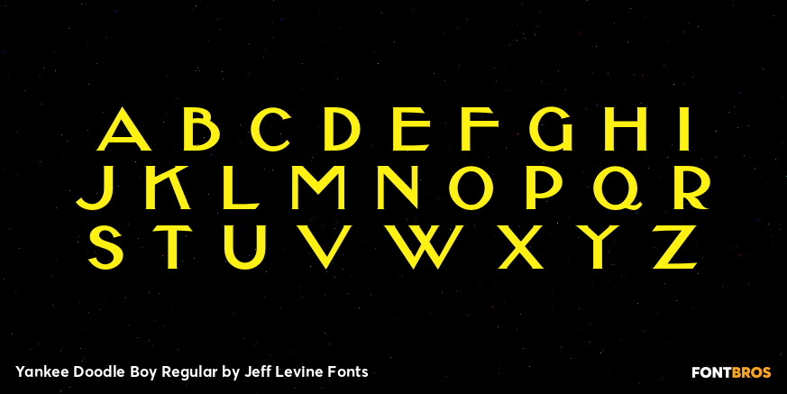 Yankee Doodle Boy Regular Font Poster #2