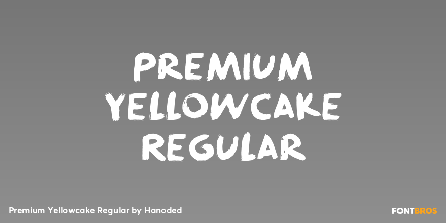 Premium Yellowcake Regular Poster