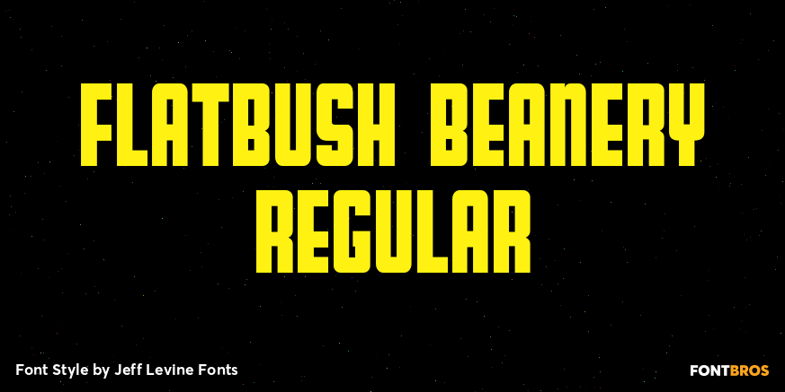 Flatbush Beanery Regular Poster