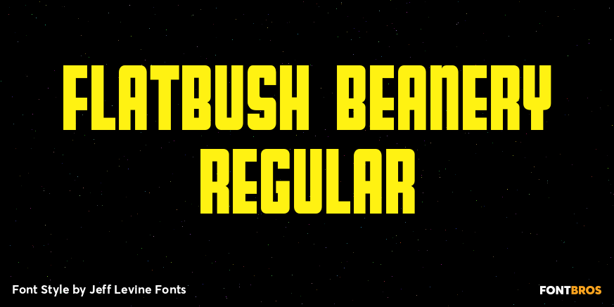 Flatbush Beanery Regular Poster