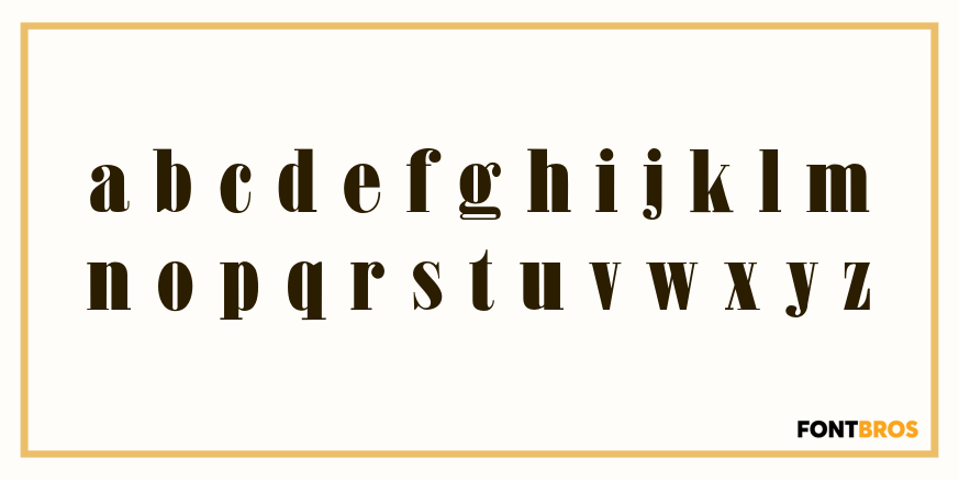 Wood No. 20 Font Poster #3
