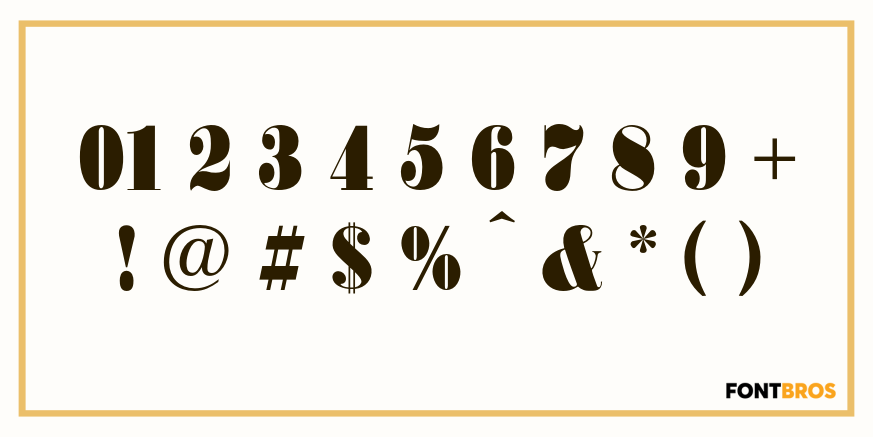 Wood No. 20 Font Poster #4