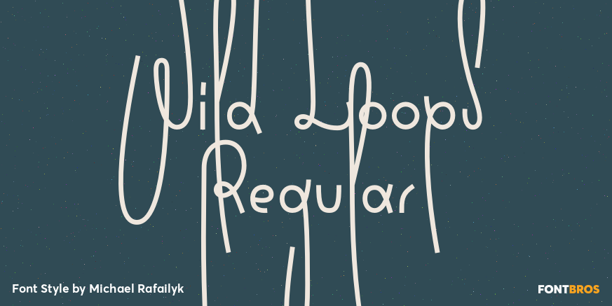 Wild Loops Regular Poster