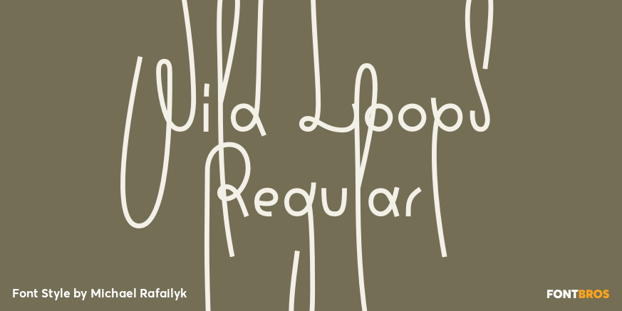 Wild Loops Regular Poster