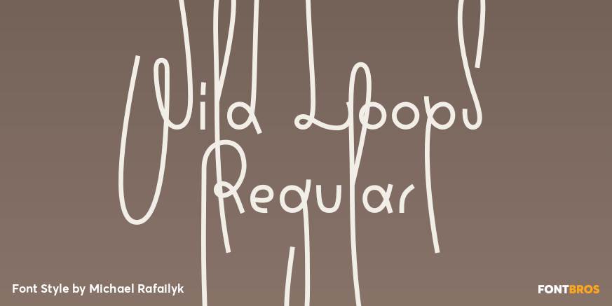 Wild Loops Regular Poster