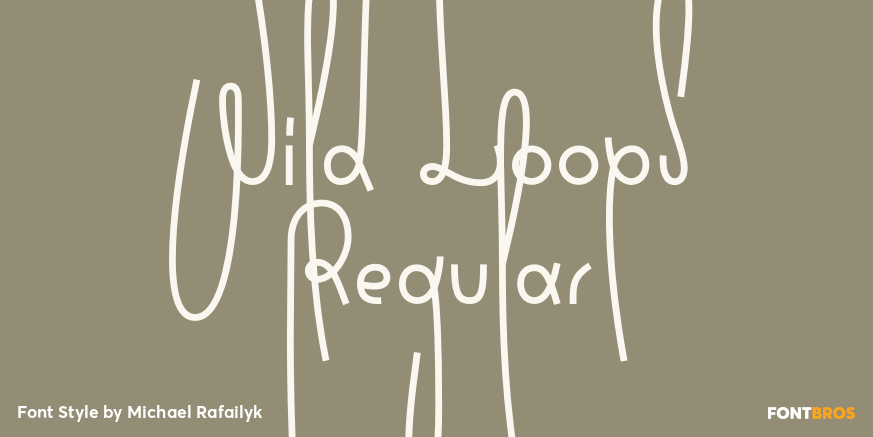 Wild Loops Regular Poster