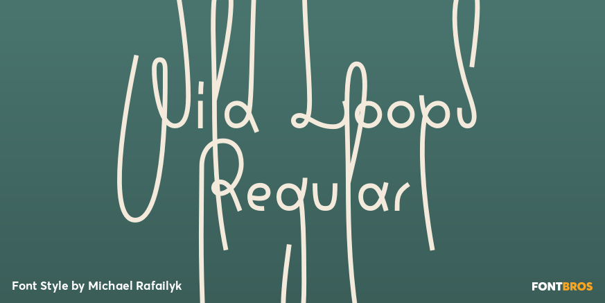 Wild Loops Regular Poster