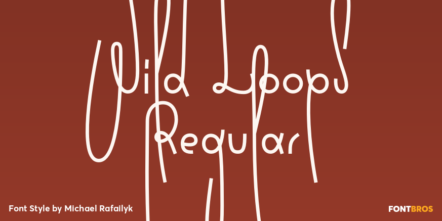 Wild Loops Regular Poster