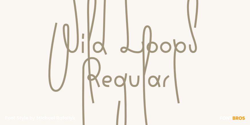 Wild Loops Regular Poster