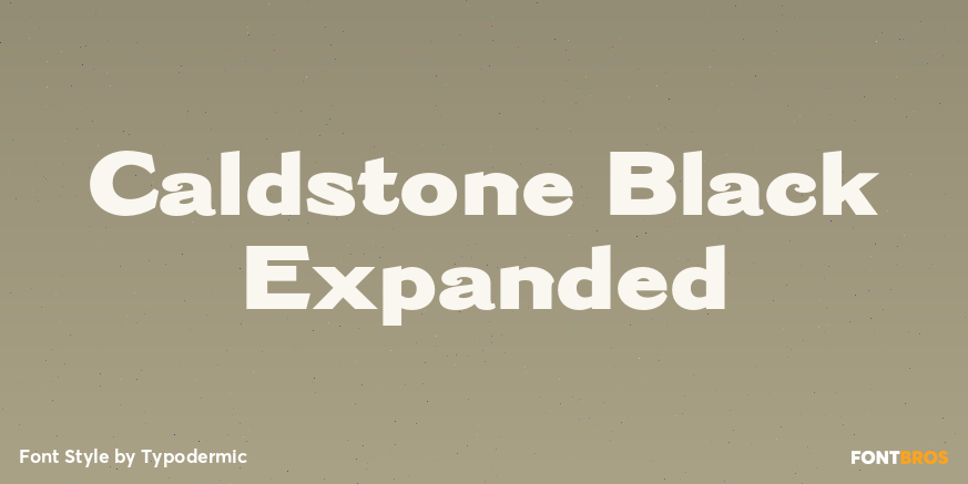 Caldstone Black Expanded Poster