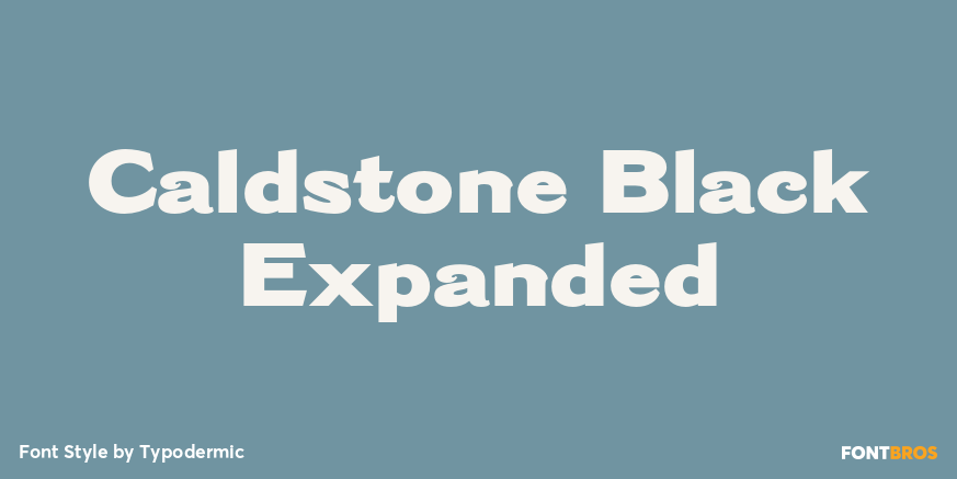 Caldstone Black Expanded Poster