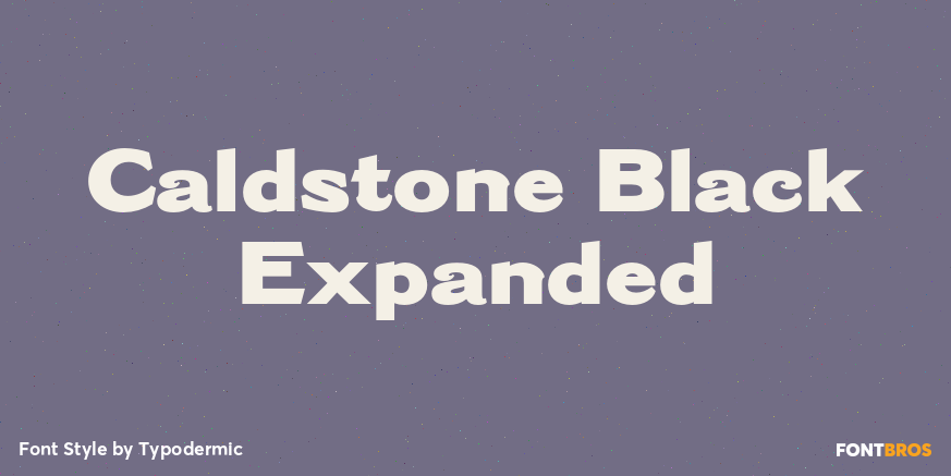 Caldstone Black Expanded Poster