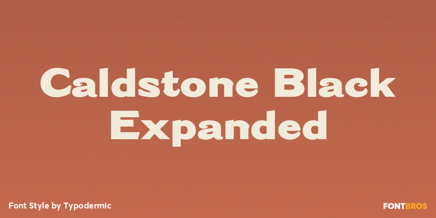 Caldstone Black Expanded Poster