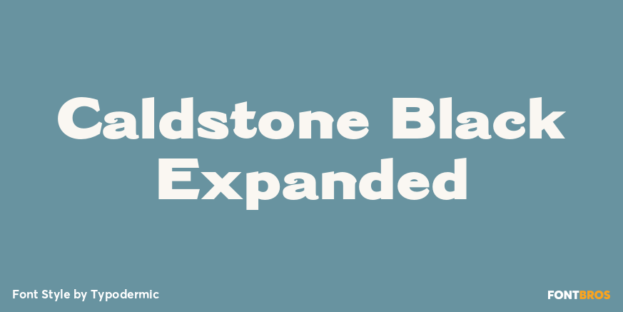 Caldstone Black Expanded Poster