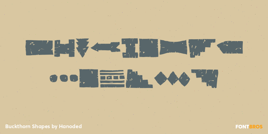 Buckthorn Shapes Poster