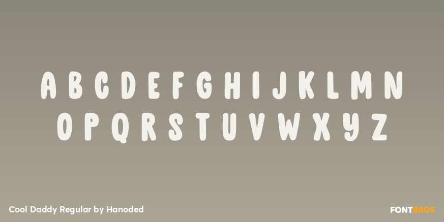 Cool Daddy Regular Font Poster #3