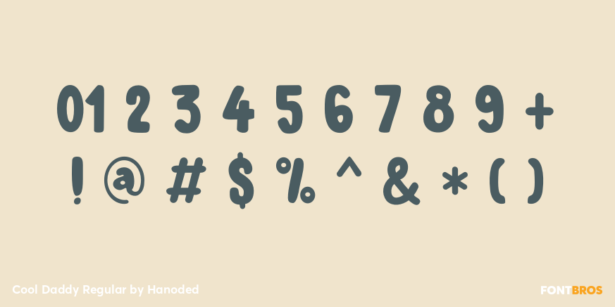 Cool Daddy Regular Font Poster #4