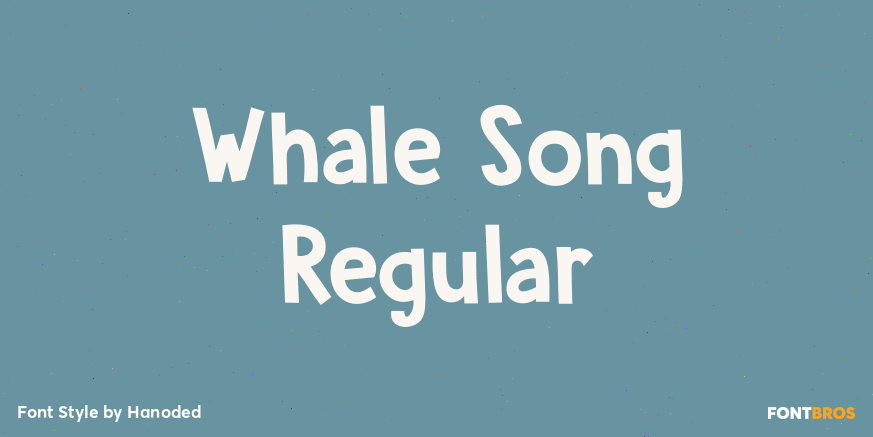 Whale Song Regular Poster