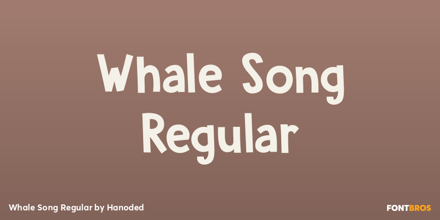 Whale Song Regular Poster