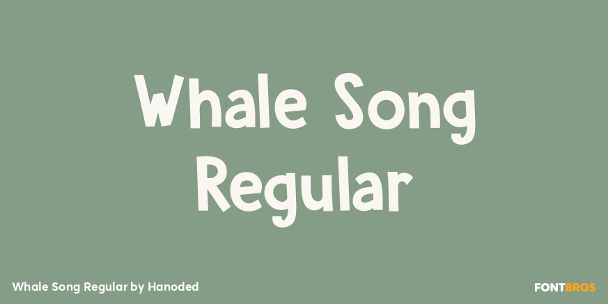Whale Song Regular Poster