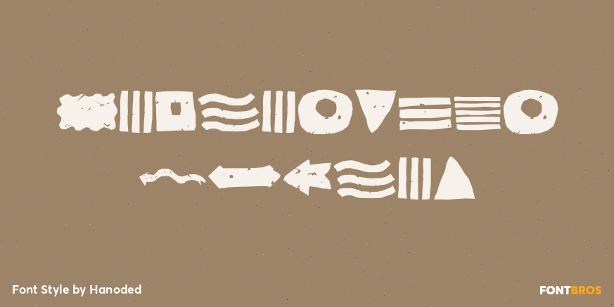 Terpentijn Shapes Poster