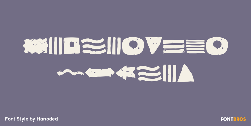 Terpentijn Shapes Poster